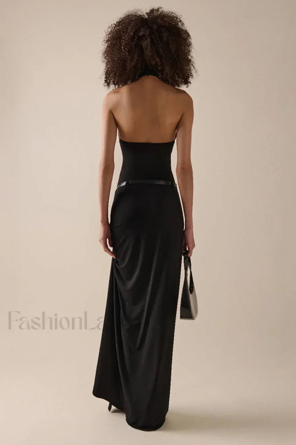 Asymmetrical Neckline Short Sleeve Split Work Dress