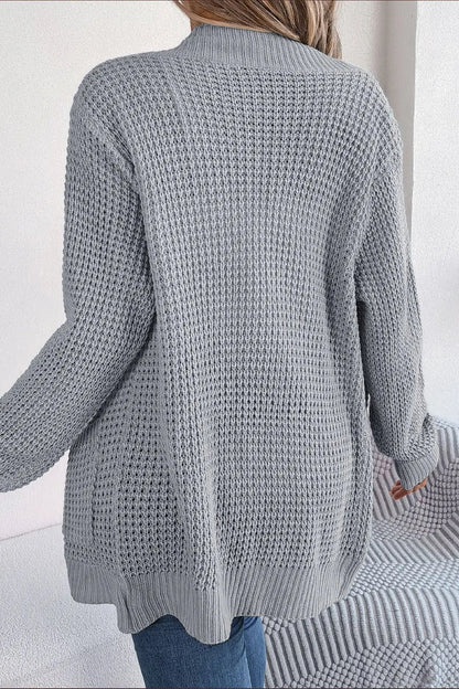 Loose Knit Pocket Cardigan