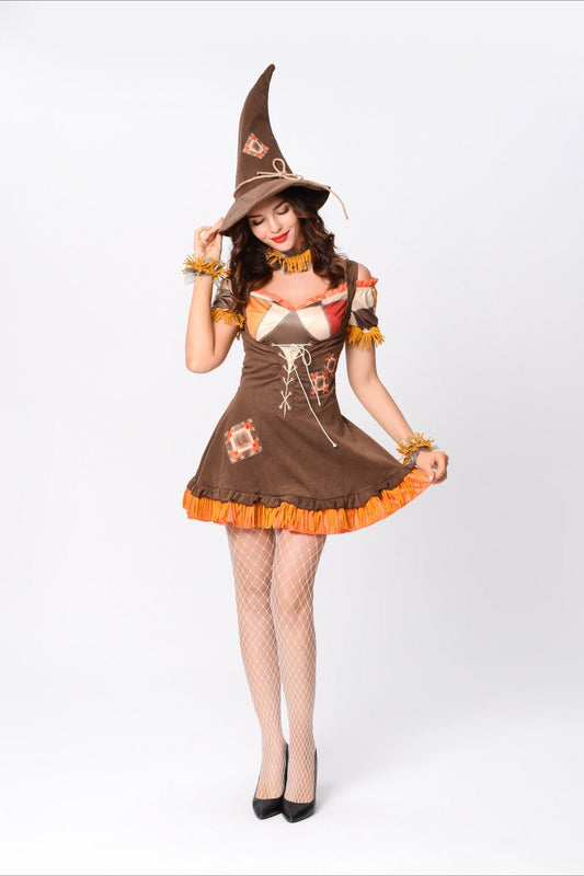 Scarecrow Costume Cosplay Halloween Costume