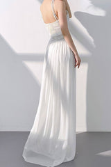 Halter Sequin Mermaid Maxi Dress