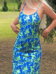 Back Slit Bodycon Maxi Dress Maxi Dresses