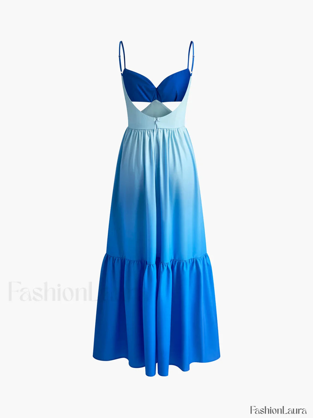 Backless Cutout Cami Long Dress Dresses