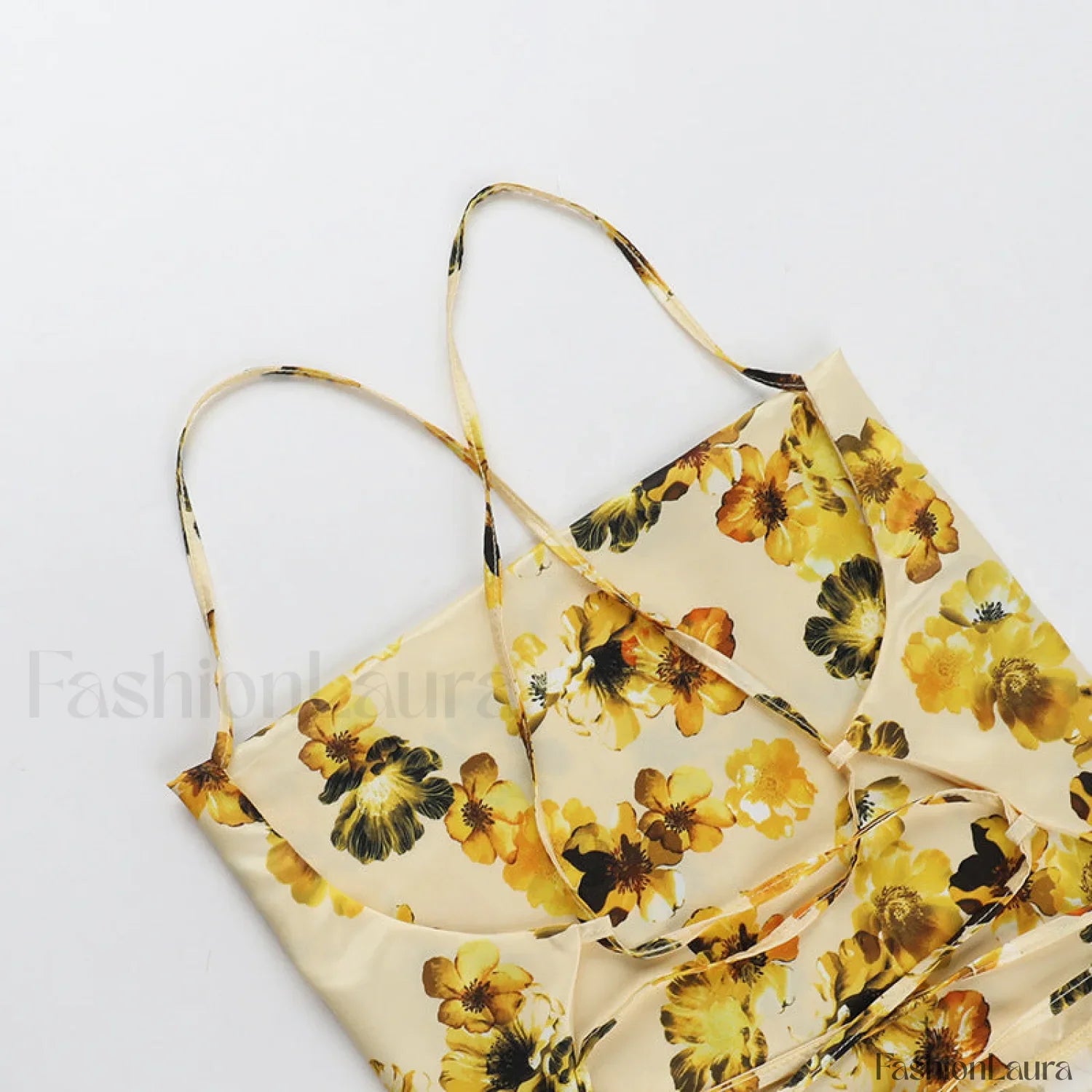 Backless Strappy Slim Fit Mini Floral Dress