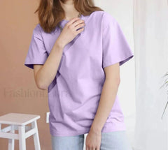 Basic Cotton Loose T Shirt