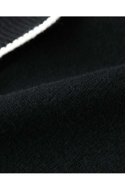 Basic V neck Loose Knit Cardigan