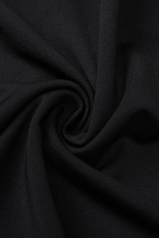 Ruched Mesh Sheer Black Sexy Bodycon Maxi Dress