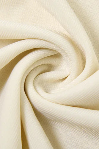 Ruffled Patchwork Bodycon Midi Dress