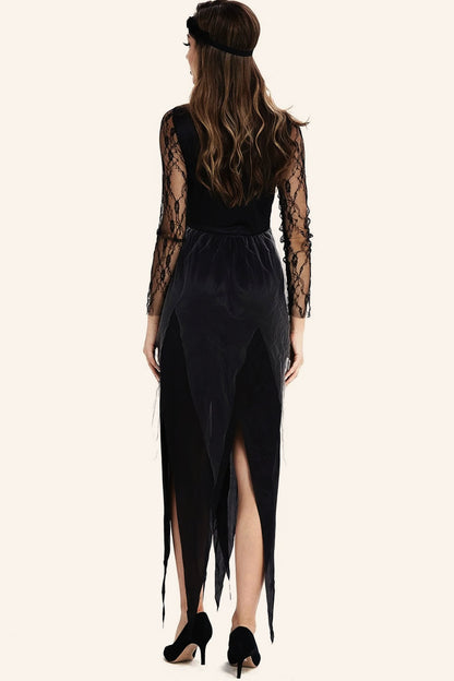 Black Devil Halloween Costume Dress