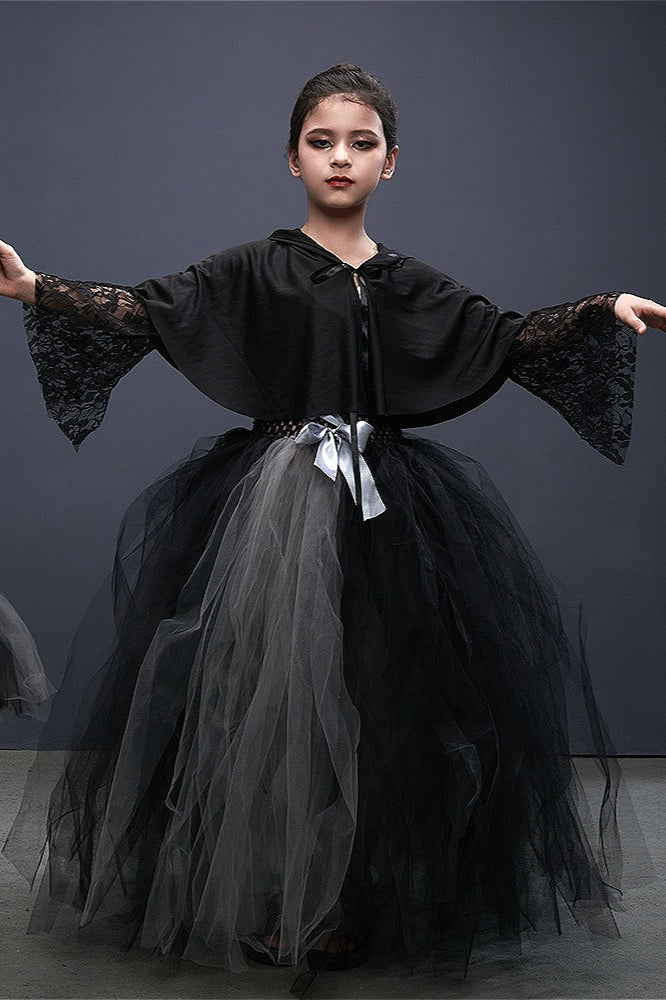 Vampire Gown Kid Halloween Costume