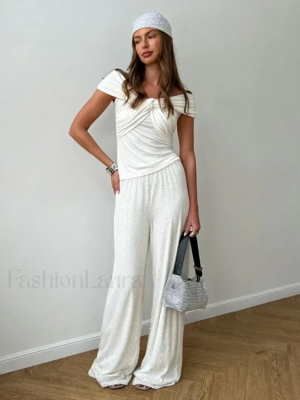 Black Crop Off Shoulder T Shirt