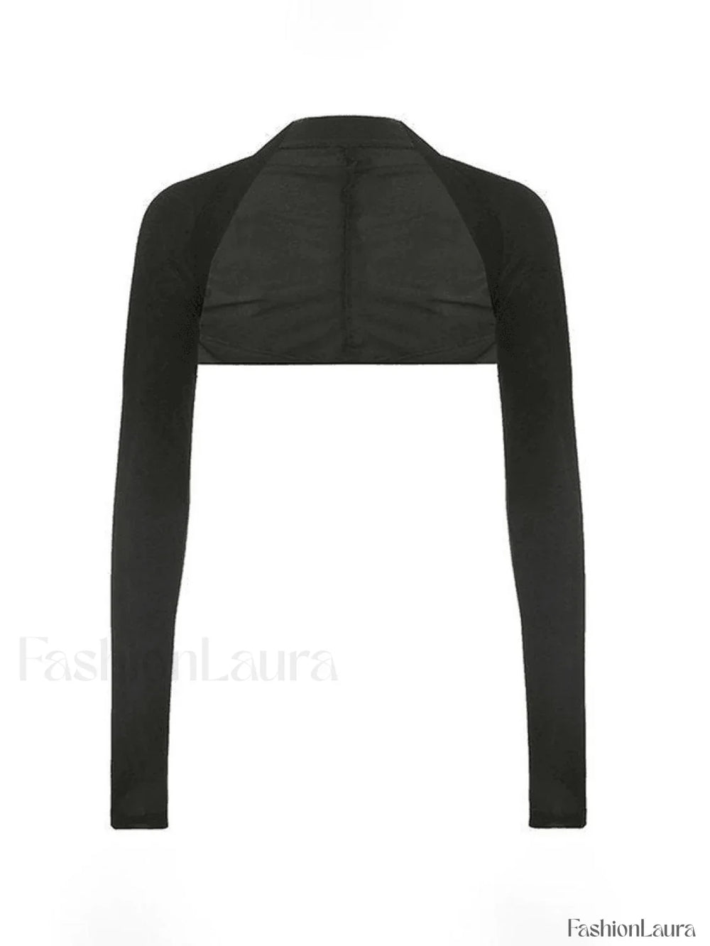 Black Long Sleeve Bolero Shrug Cardigan Sweaters