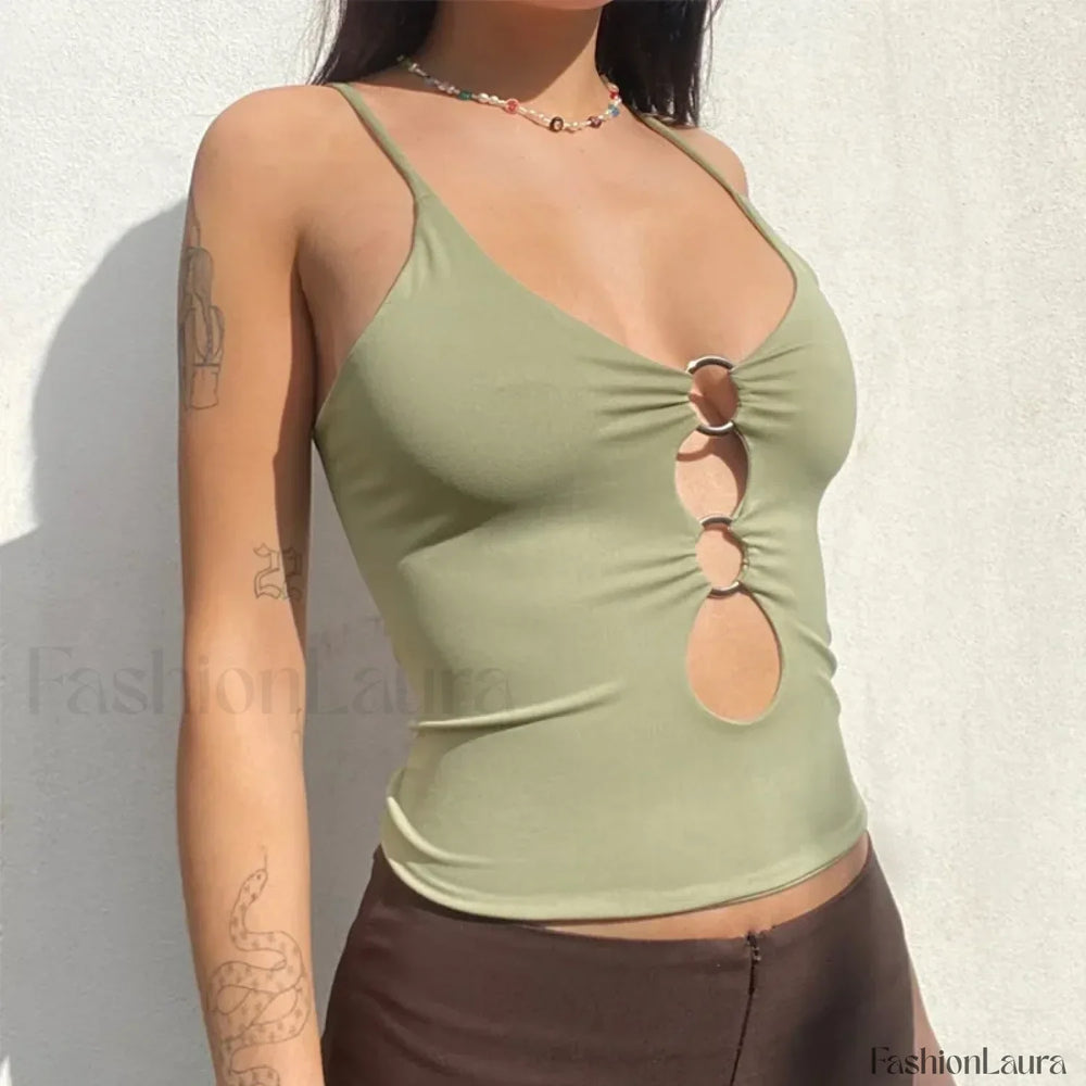 Black Party Club Crop Top