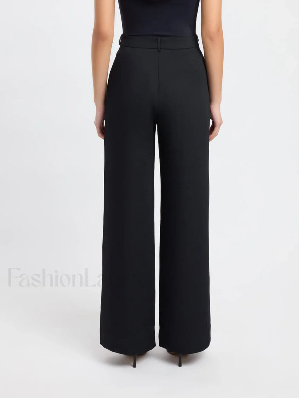 Business Casual Straight Trendy Leg Dress Pants Pants