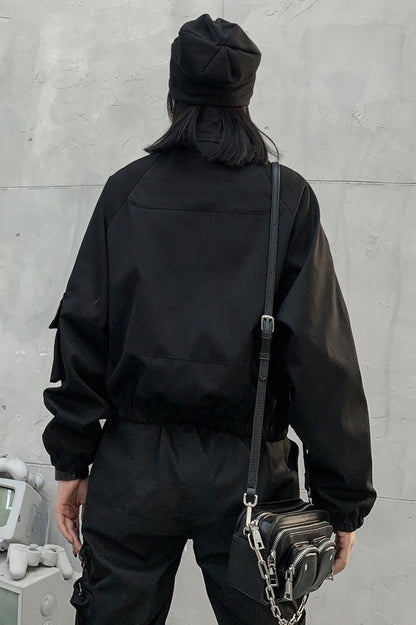 Cropped Street Utility Jacket