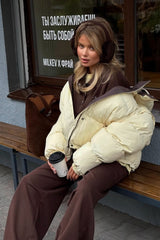 Relaxed Fit Puffy Puffer Jacket