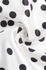 Polka Dot Halter Bodycon Mini Dress