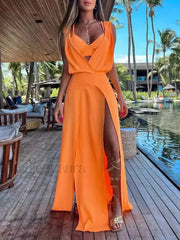 Camisole Two Piece Floral Dress