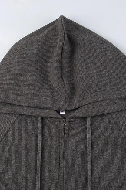 Casual Streetwear Hooded Hoodie