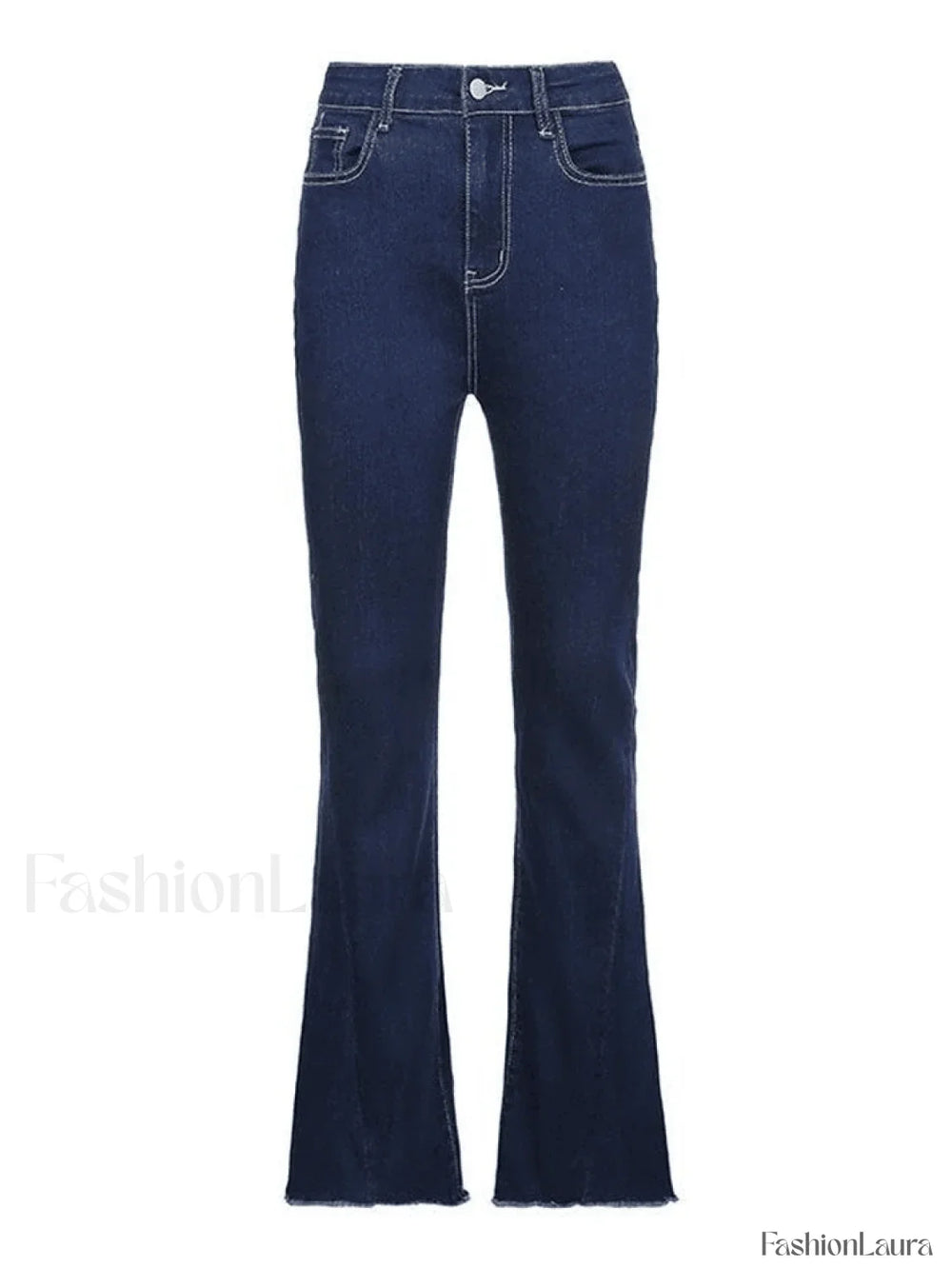 Classic High Waist Flare Jeans Jeans