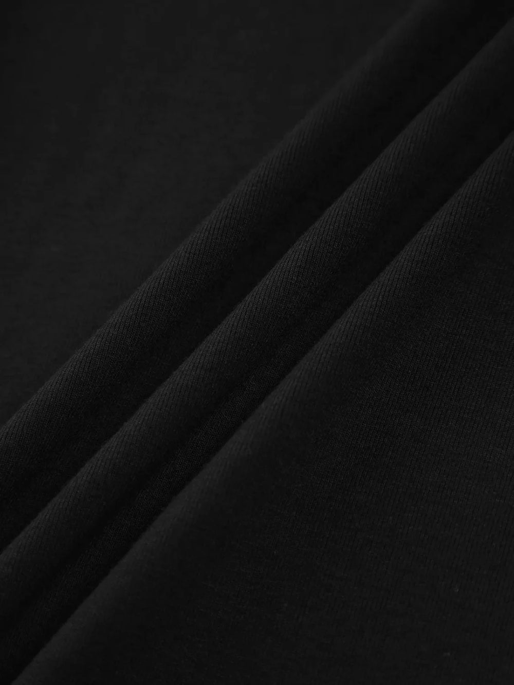 Contrast Trim Off Trendy Shoulder Long Sleeve Shirt T Shirts