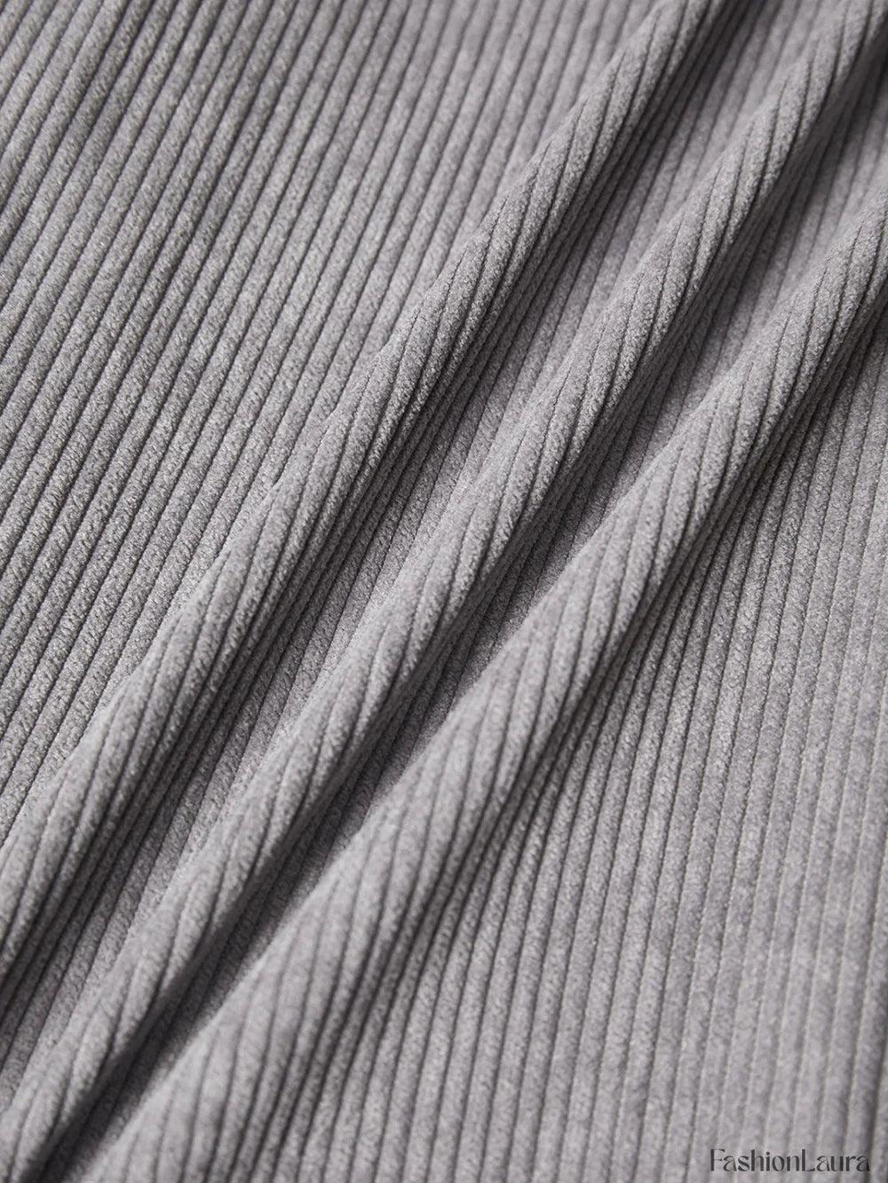 Corduroy Patchwork High Waist Straight Pants Straight Leg Pants