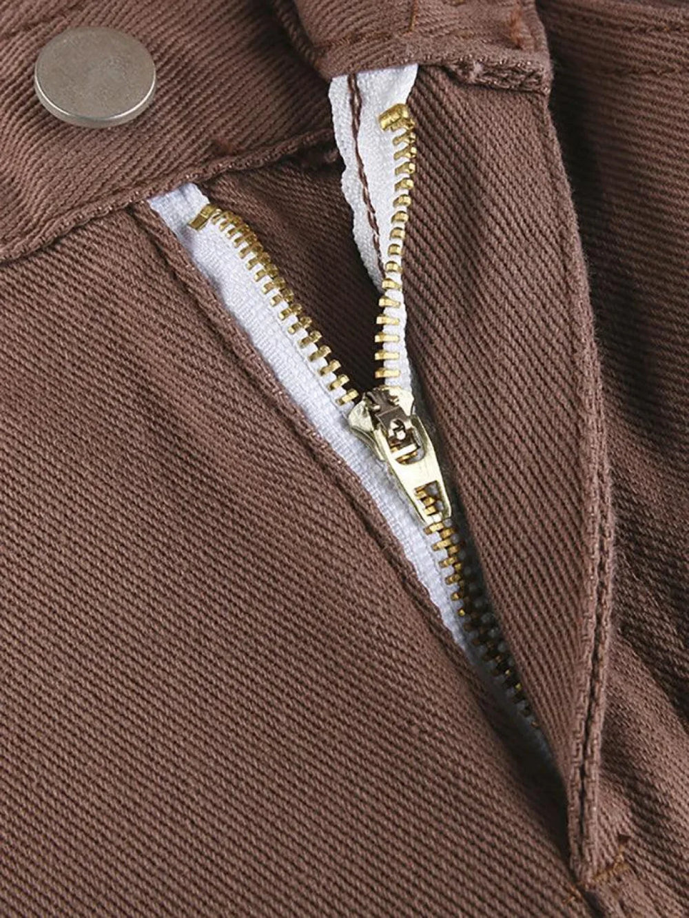 Corduroy Straight Leg Pants Pants