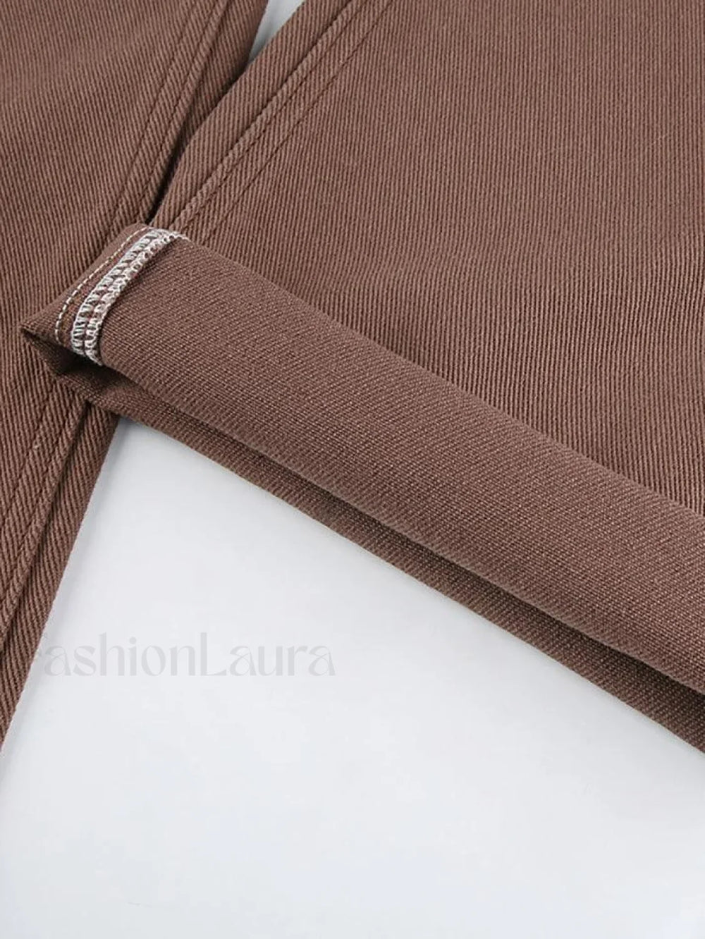 Corduroy Straight Leg Pants Pants