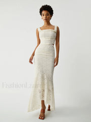 Cream Floral Lace Tie Modern Back Crop Corset Top Tank Tops & Camis