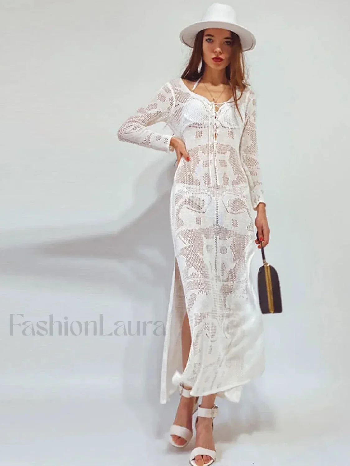 Crochet Rash Guard Cover Up