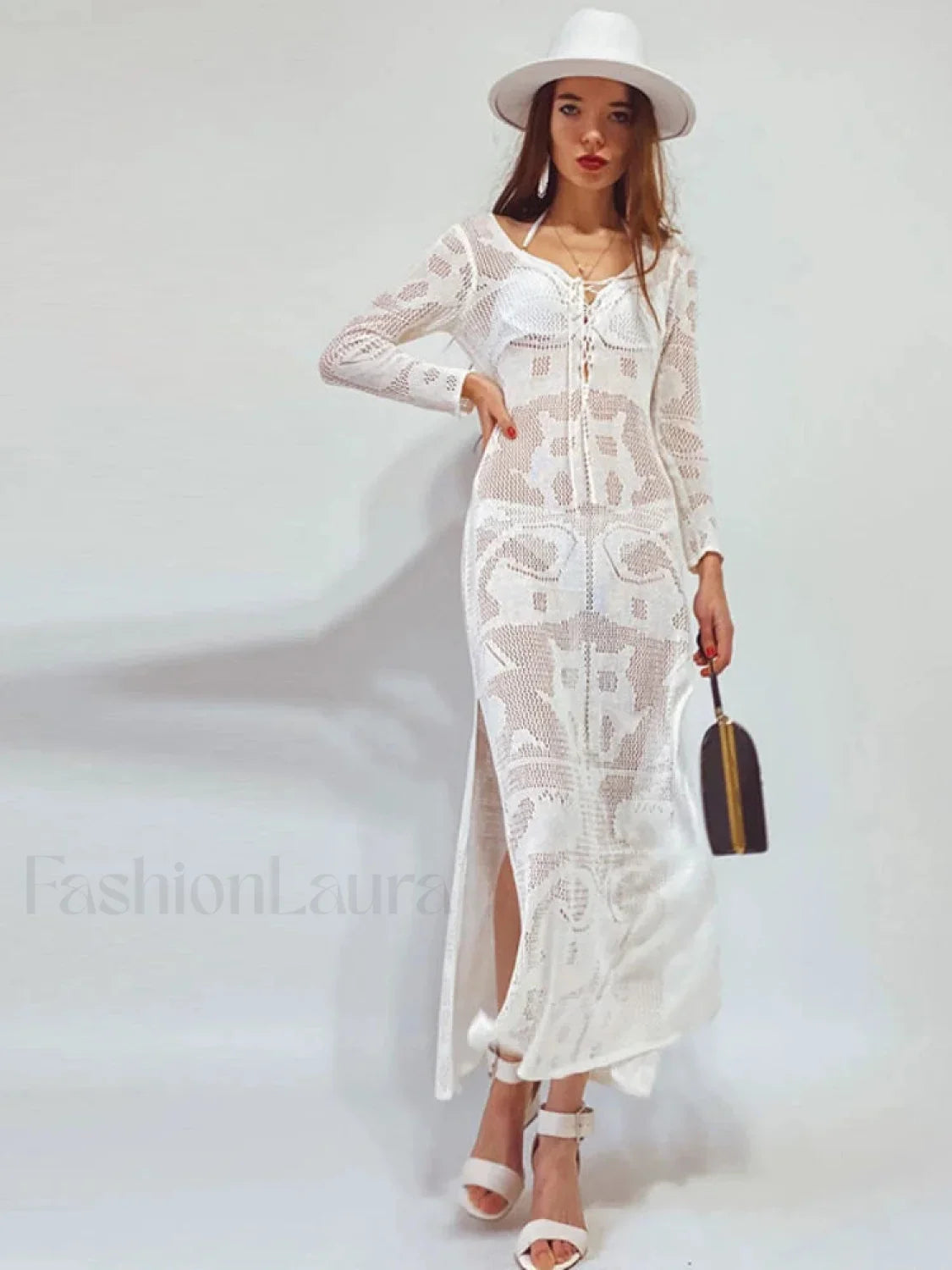 Crochet Rash Guard Cover Up