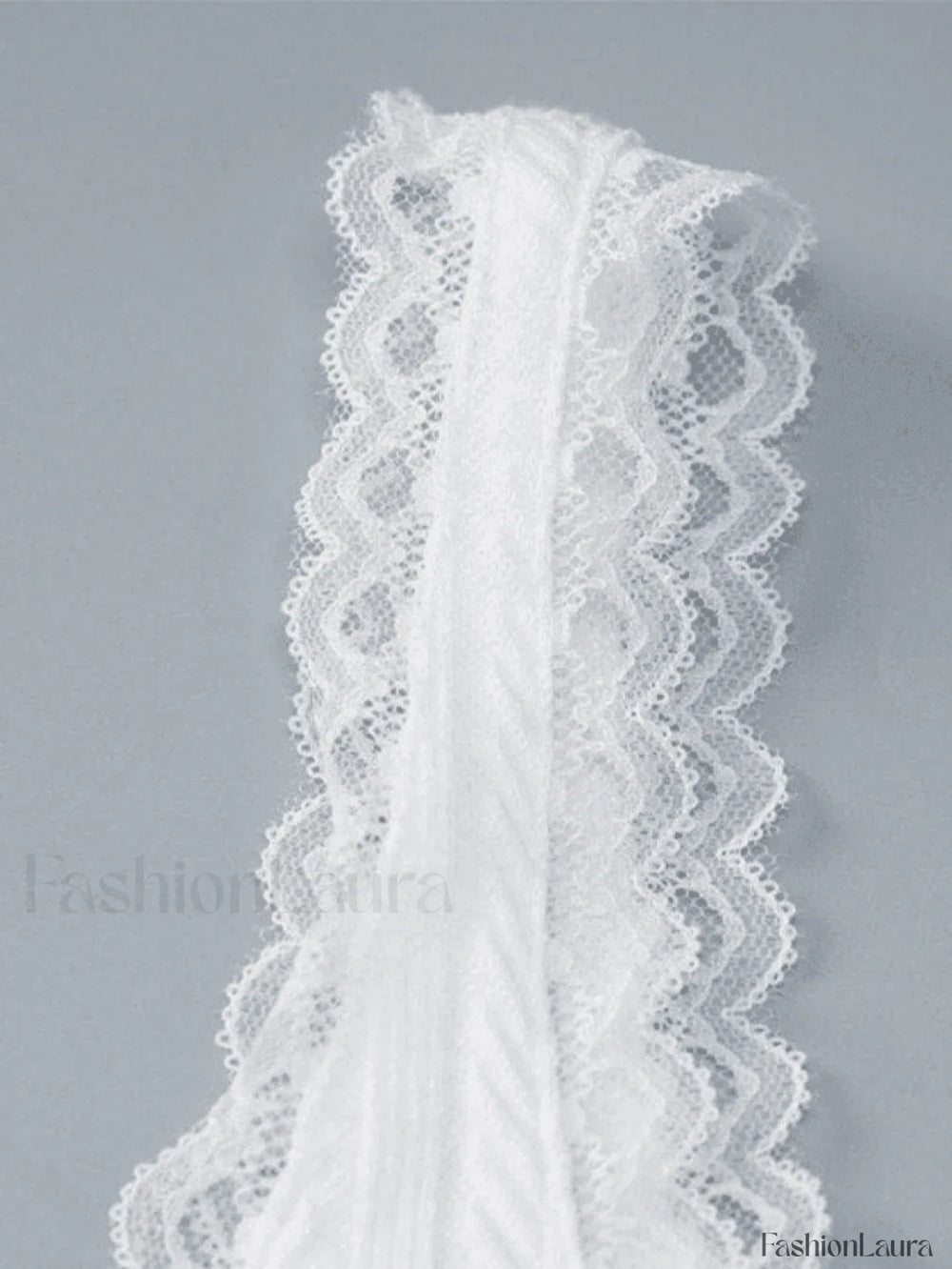 Cropped Lace Trim White Tank Top Tops&Tees