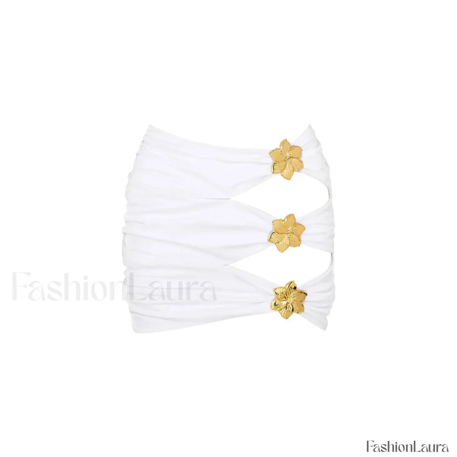 Cutout Halter Bikini Three Piece Set CI24702W21 / S