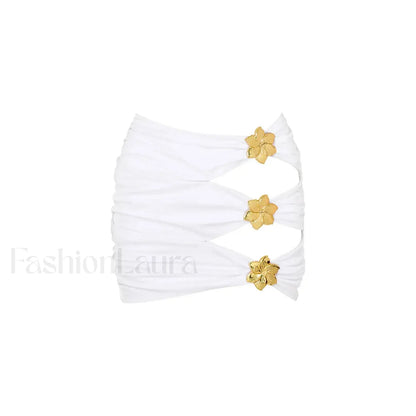 Cutout Halter Bikini Three Piece Set CI24702W21 / S