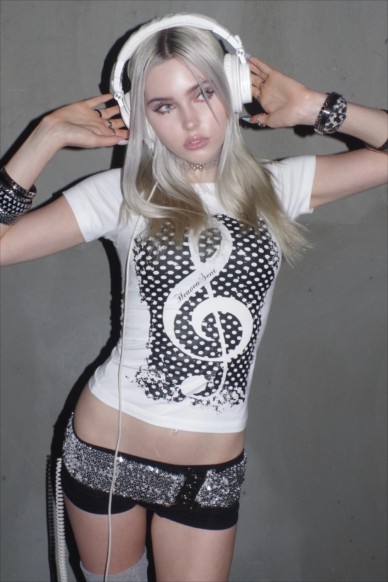 Y2K Graphic Cropped T-Shirt