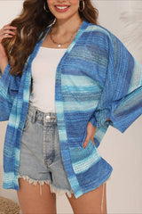 Crochet Tie Dye Relaxed Cardigan