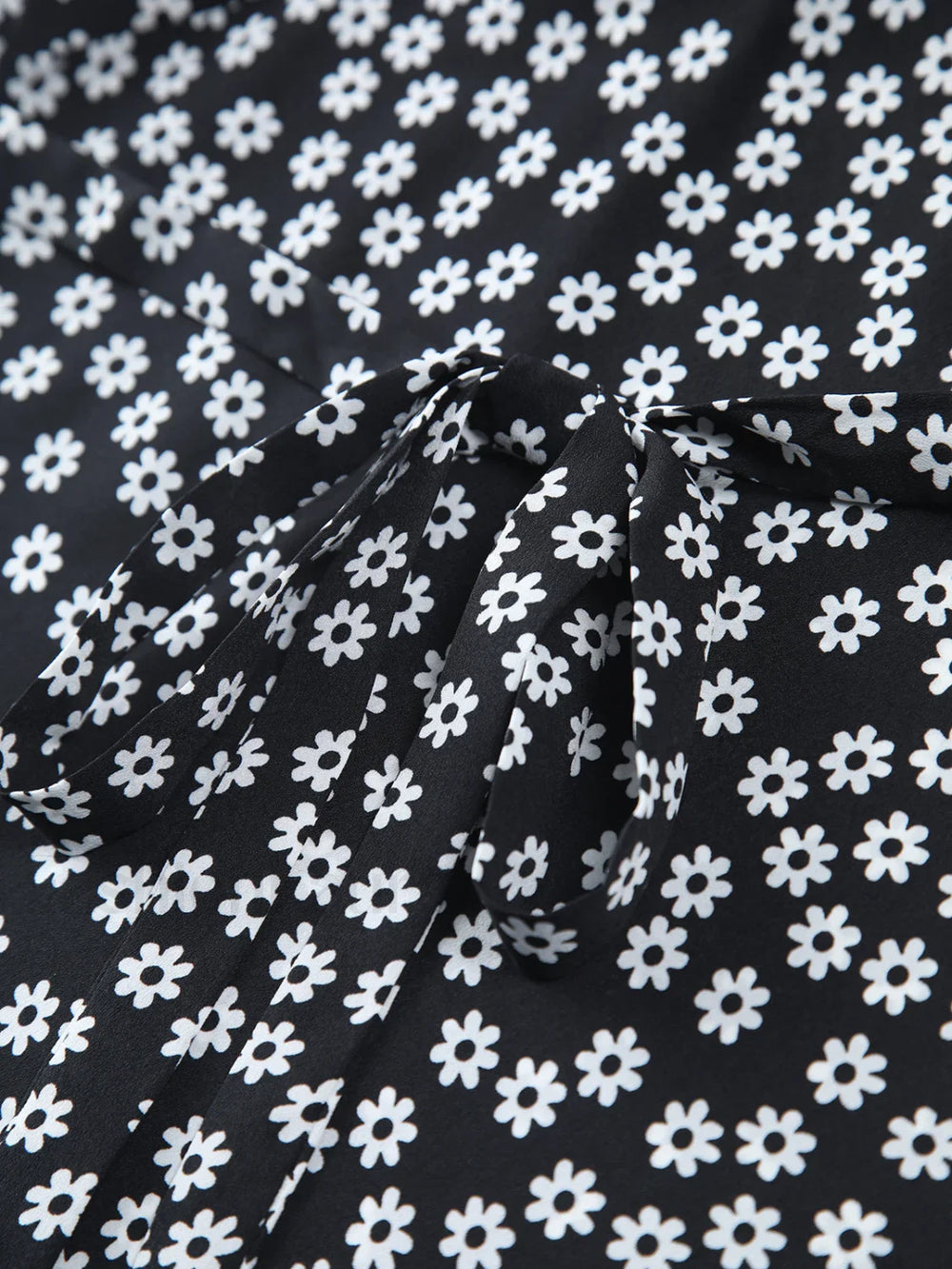 Daisy Floral Graceful Print Long Dress Floral Dresses