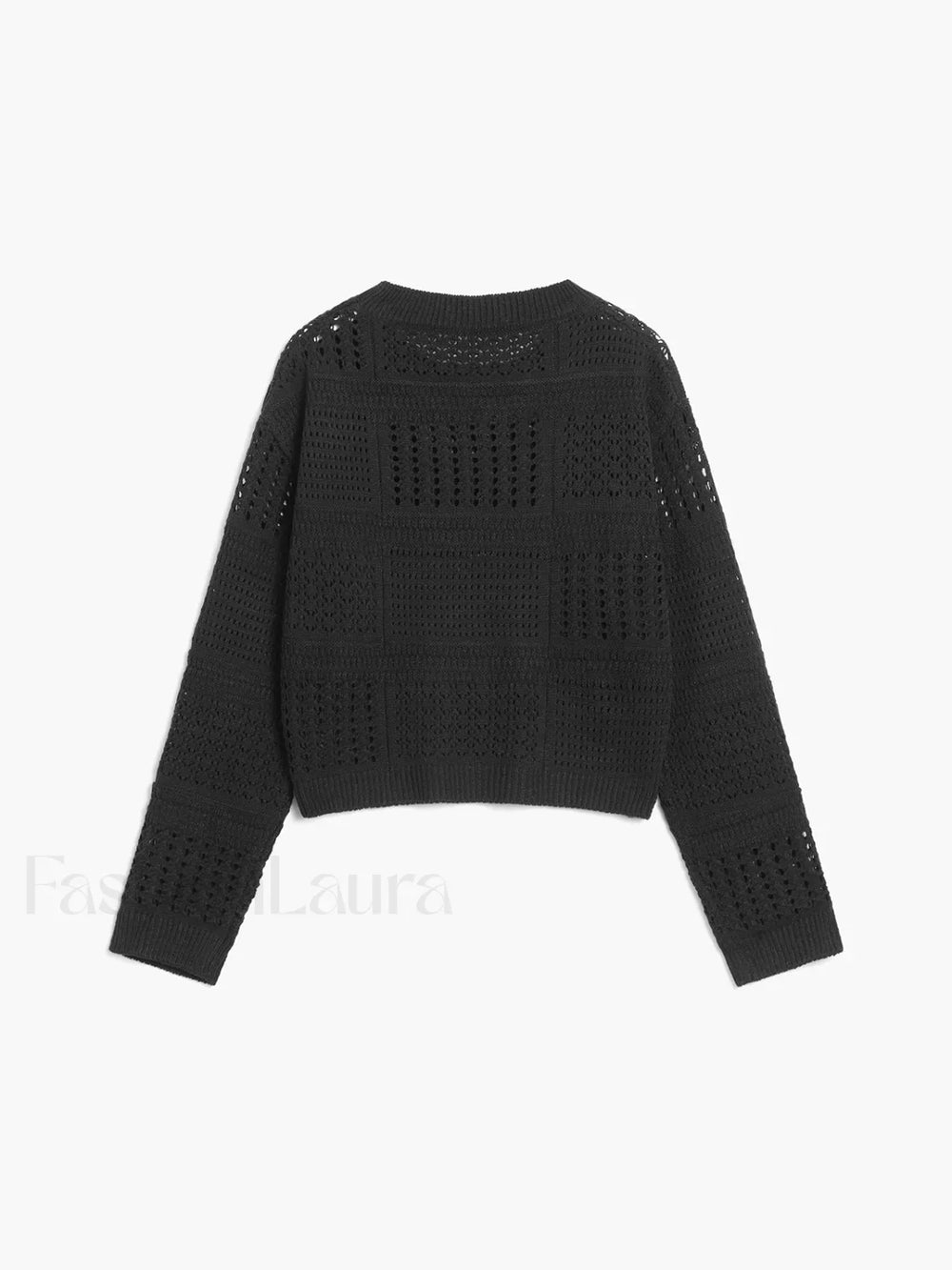 Days Like This Trendy Eyelet Knit Top Sweaters L