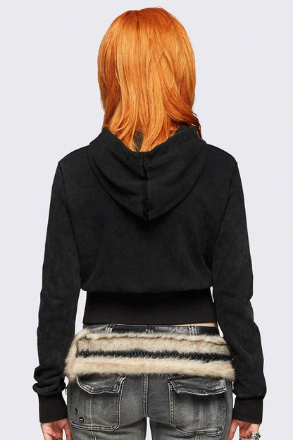 Street Style Color Block Hooded Hoodie