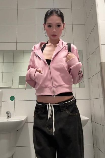 Punk Gothic Long Sleeve Hoodie