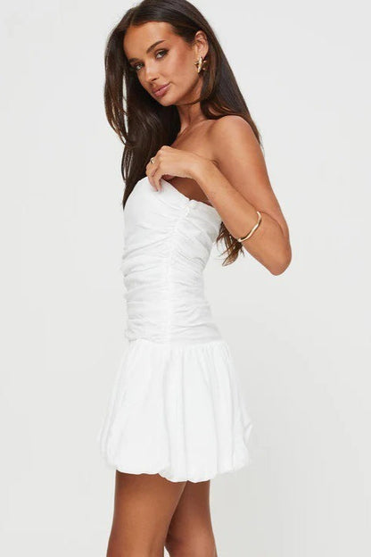 Strapless Bodycon Mini Party Dress