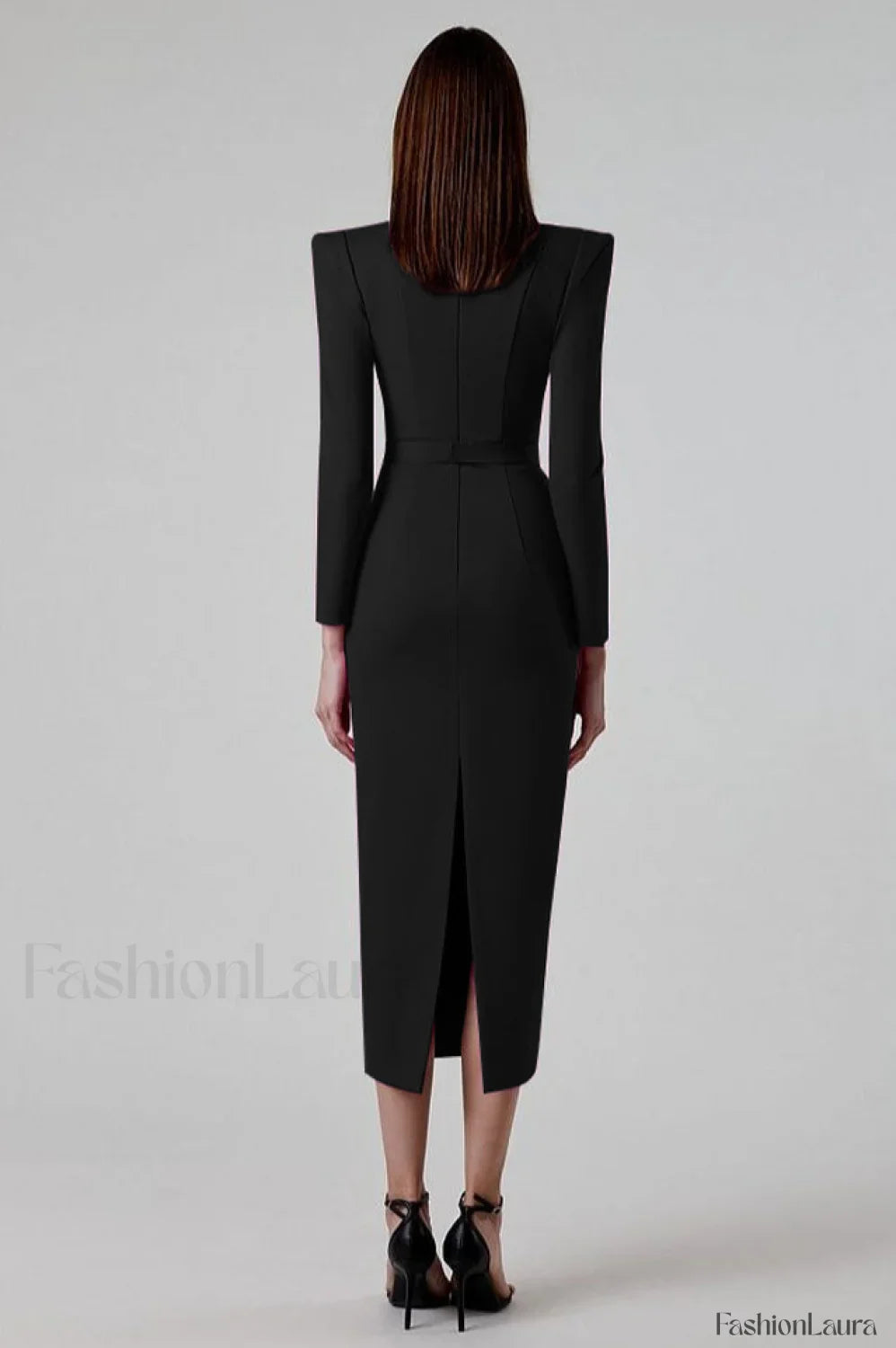 Delilah Bandage Stylish Midi Dress Party Dresses L