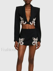 Diamond Folds Vintage Skirt