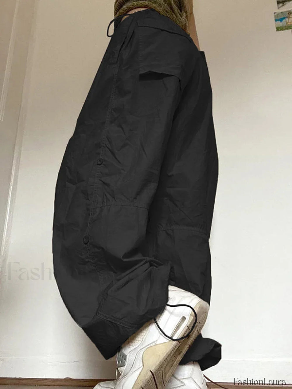 Drawstring Low Waist Baggy Cargo Pants Cargo Pants