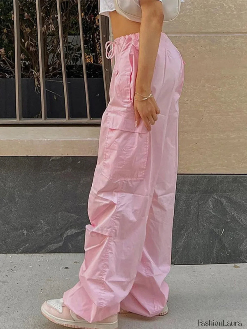 Drawstring Y2K Baggy Cargo Pants Cargo Pants