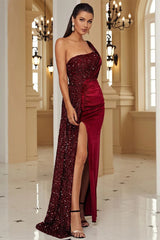 Asymmetric Gown Formal Dress