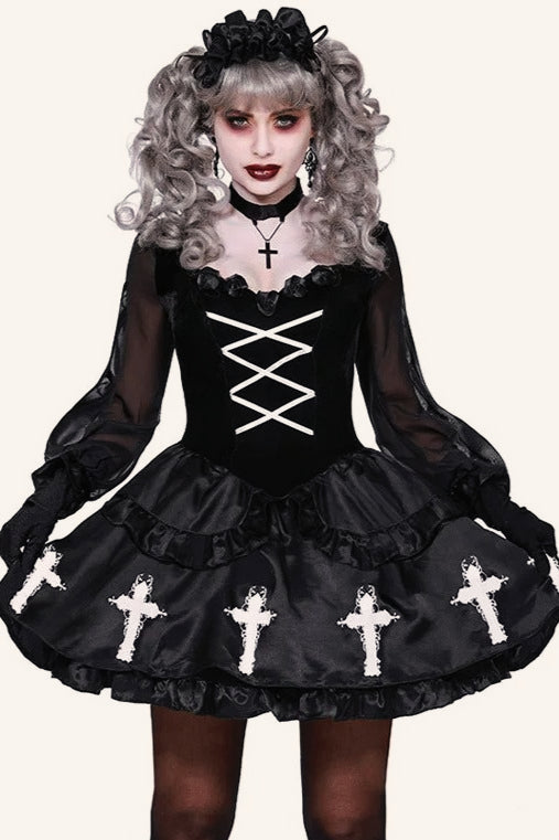 HalloweenEvil Circus Clown Dress
