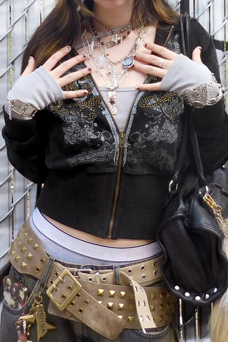 Street Style Color Block Hooded Hoodie