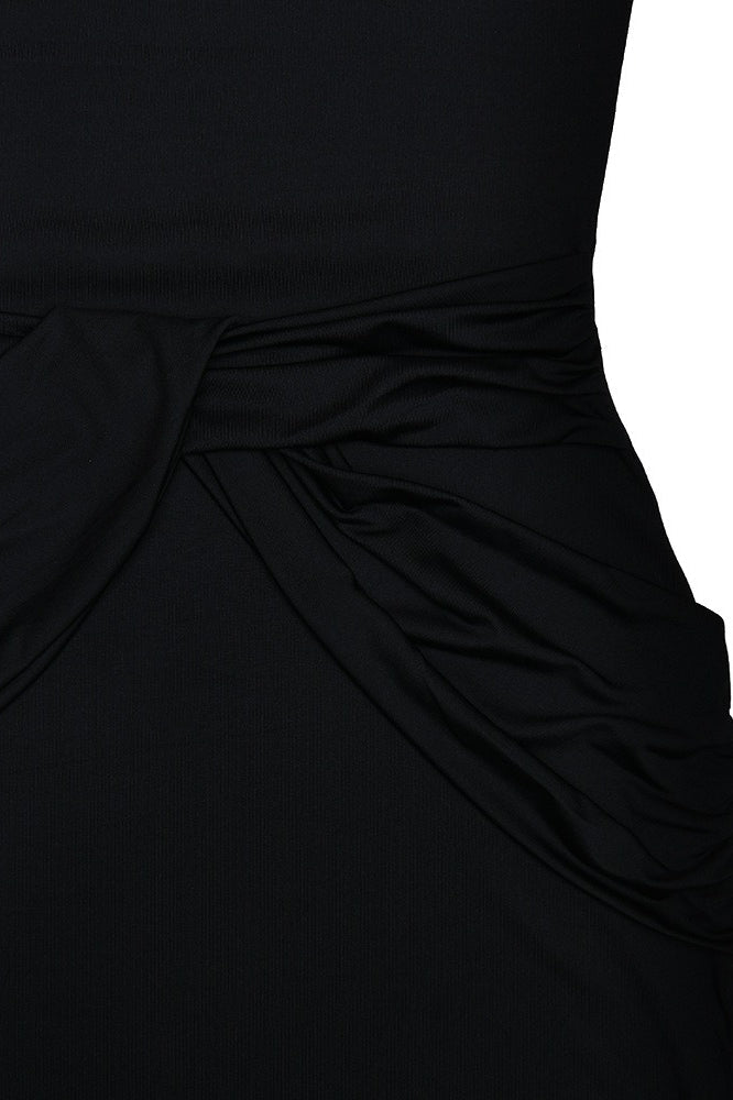 Long Sleeve Crew Neck Maxi Dress