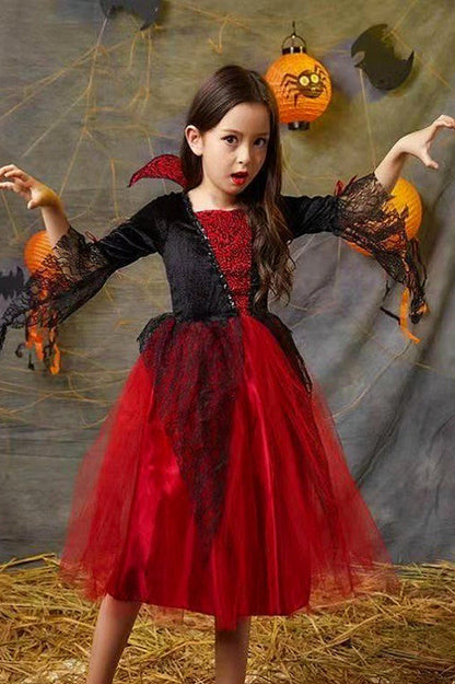 Witch Vampire Kid Halloween Costume