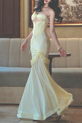 Solid Color High Waist Bodycon Dress